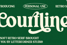 Courtline Font
