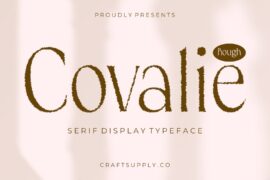 Covalie Rough Demo Font