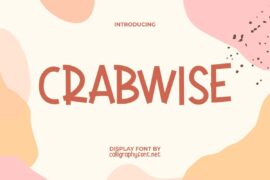 Crabwise Demo Font
