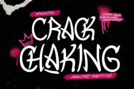 Crack Chaking Trial Font
