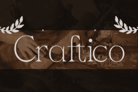 Craftico Font