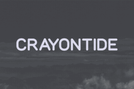 Crayontide Font