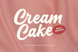 Cream Cake Font Family
