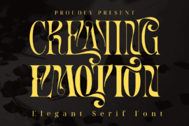 Creating Emotion Demo Font