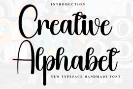 Creative Alphabet Font