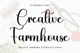 Creative Farmhouse Font