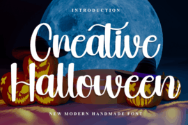 Creative Halloween Font