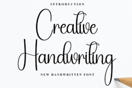 Creative Handwriting Font
