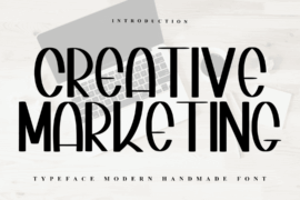 Creative Marketing Font