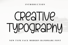 Creative Typography Font