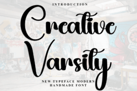 Creative Varsity Font