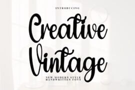 Creative Vintage Font