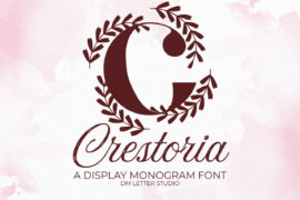 Crestoria Monogram Font