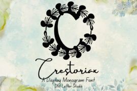 Crestoriax Monogram Font