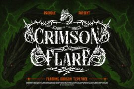 Crimson Flare Font