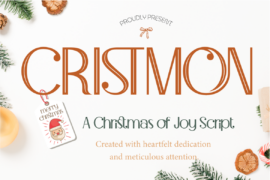 Cristmon Font Family