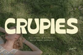 Crupies Free Font
