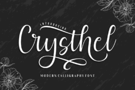 Crysthel Font