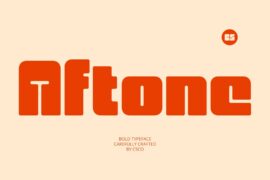 CS Aftone Demo Font