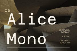 CS Alice Mono Demo Font