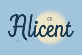 CS Alicent Demo Font