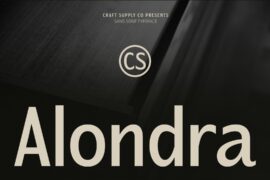 CS Alondra Demo Font