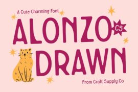 CS Alonzo Drawn Demo Font