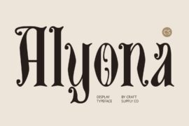 CS Alyona Demo Font