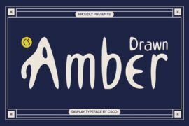 CS Amber Drawn Demo Font