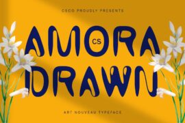 CS Amora Drawn Demo Font
