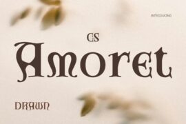 CS Amoret Drawn Demo Font