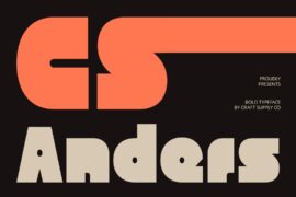 CS Anders Demo Font