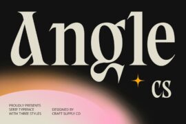 CS Angle Demo Font