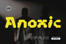 CS Anoxic Demo Font