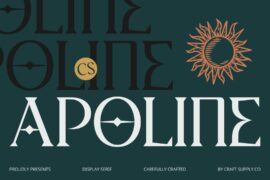 CS Apoline Demo Font
