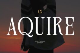 CS Aquire Demo Font