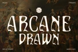CS Arcane Drawn Demo Font