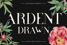 CS Ardent Drawn Demo Font