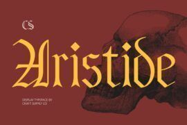 CS Aristide Demo Font