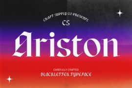 CS Ariston Demo Font