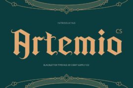 CS Artemio Demo Font