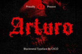 CS Arturo Demo Font