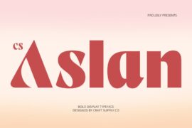 CS Aslan Demo Font