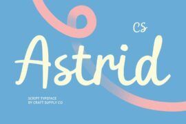 CS Astrid Demo Font