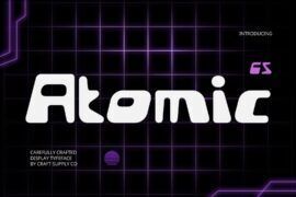 CS Atomic Demo Font
