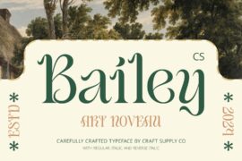 CS Bailey Demo Font