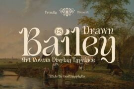 CS Bailey Drawn Demo Font