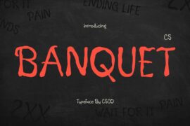 CS Banquet Demo Font