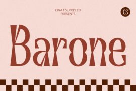 CS Barone Demo Font