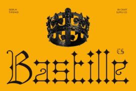CS Bastille Demo Font